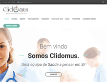 Tablet Screenshot of clidomus.com